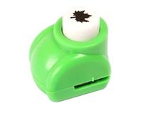 Paper Craft Punch Hole Puncher Mini Flower Hole Punch Tool for DIY Scrapbooking, Card Making, Paper Crafts - 3/5/7mm Handmade Calico Puncher(Maple leaf)