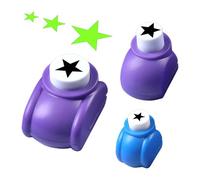 Paper Crafts Punches | Space-Saving Portable,Stars Paper Punch | for Kids Boys Home Traveling Schools Car Kindergarten Birthday New Year