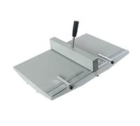 Paper Creasing Machine for A3, Manual Scoring, 2 Adjustable Blocks, Positioning Ruler, Ideal for Greeting Cards, Booklets, Photo Paper, Card Covers