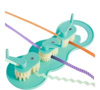 Paper Crimper Machine Quilling Crimping Pliers Manual Portable Paper Slip Wave Shape Making Tool Hand-operated Quilling Crimper DIY Quilling Supplies for Papercraft DIY Handmade Materials