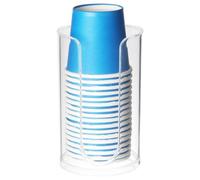 Paper Cup Dispenser - Pull Type Holder, Mouthwash Storage Organizer, Bathroom Wall Rack | Multi-Purpose Commercial Unit, Efficient Convenience Tool for Supermarket Hotel Kitchen Restaurant