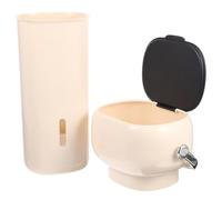 Paper Cup Holder Wall Mounted Plastic Dispenser with Lid
