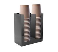 Paper Cup Lid Holder Dispenser, Cup Storage Organizer, Disposable Cup Holder for Cafe Shop/Home/Wedding/Party/Buffet(2)
