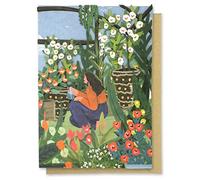 Paper Cut Art Gardening Laser Cut Any Occasion Greeting Card By Alljoy Cards AL089