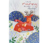 Paper Cut Art to The Best Mummy Laser Cut Christmas Greeting Card CMS041