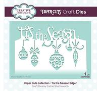 Paper Cuts Collection - 'tis The Season Edger, Metal, 14.2 x 9.3 cm, CEDPC1088