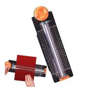 Paper Cutter | 4 in 1 Precision Portable with Side Ruler | Small Cutting Tool for Cards and Paper, for Label Cards, Photocards, Cards, Cards, Home Office, School, Students
