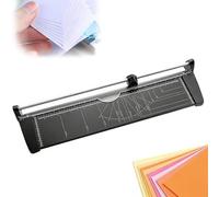 Paper Cutter, A2 Metal Guillotine Paper Cutter Cutting Performance Up To 10 Sheets, Guillotine Blade Trimmer With Sliding Cutter Head, For A4 A5 Paper,craft Paper, Photo, Coupon, Printing Shops & Scho