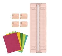 Paper Cutter for Tasks, Paper Cutter for Crafts, Tools, Bidirectional Cutting for Business, Home, Direction Card Production