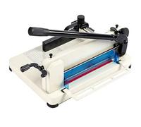 Paper Cutter, Large Guillotine Trimmer with 12/17 Inch Blade, Cuts Up to 400 Sheets, Perfect for Office, Commercial, Photocopy & Printing Shop