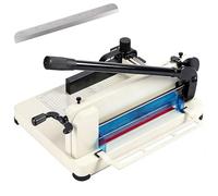 Paper Cutter, Large Guillotine Trimmer with 12/17 Inch Blade, Cuts Up to 400 Sheets, Perfect for Office, Commercial, Photocopy & Printing Shop