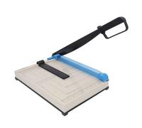 Paper Cutter Multifunctional High Accuracy Paper Trimmer Scrapbooking Tool for Office Home School ABS Stainless Steel 12.6 x 9.84 Inch Cutting Area 16 Sheet Capacity