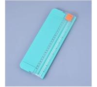 Paper Cutter Photo Shear Portable Small A4 Manual Home Invoice Label(Green)