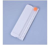 Paper Cutter Photo Shear Portable Small A4 Manual Home Invoice Label(White)