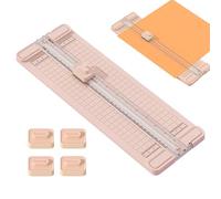 Paper Cutter - Precision Paper Cutter, 4 In 1 Bi-Directional Non-slip Tool For Home Office School Teacher Short Journal