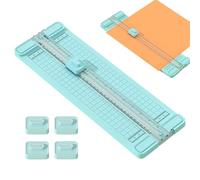 Paper Cutter - Precision Paper Cutter - Bi-Directional Cutting Tools Portable Non-Slip Shredder for Teachers Card Making Class School Office