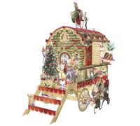 PAPER D’ART - CHRISTMAS CARAVAN - 3D POP UP CHRISTMAS CARD - X3D034