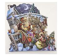 Paper D'Art 3D Pop-Up Card North Pole