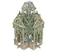 Paper D'Art - 3D Pop Up Greetings Card - The Tropical House