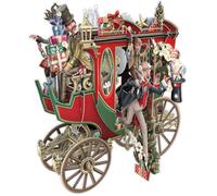 PAPER D'ART - CHRISTMAS CAROL - 3D CHRISTMAS CARD