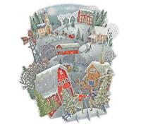 PAPER D'ART - CHRISTMAS FOLK - 3D CHRISTMAS CARD