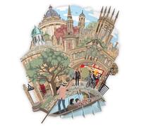 PAPER D'ART - DREAMING SPIRES - 3D POP UP CARD