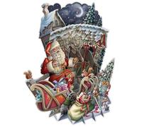 PAPER D'ART - NORTH POLE - 3D CHRISTMAS CARD