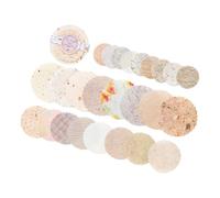 Paper Discs Elegant Paper Journal Accent with Subtle Retro Charm Craft Color Disks for Art Projects Handmade Card Embellishments