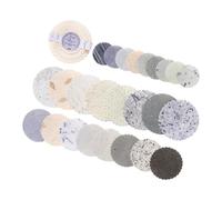 Paper Discs Elegant Paper Journal Accent with Subtle Retro Charm Craft Color Disks for Art Projects Handmade Card Embellishments