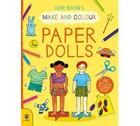 Paper Dolls: 60 Cut-Outs to Colour and Free Stencils (Make & Colour)