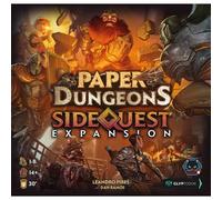 Paper Dungeons Side Quest Premium High-Quality Strategy Game for Tabletop Gaming