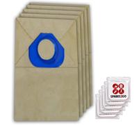 Paper Dust Bags and fresheners compatible with NILFISK Vacuum x 5