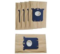 Paper Dust Bags Type E200 Compatible with Philips S-Bag Classic Aeg Tornado Electrolux Vacuum Hoover Cleaner Alternative to 9000844812 9001684621 Pack of 5