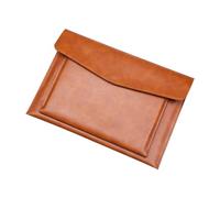 Paper File Folder - Double Layer Document Holder, Pu Leather A4 Envelope Folder, Leather Envelope Folder Case | Waterproof Paperwork Organizer, Expanding File Bag Wallets Holder for Document Letters
