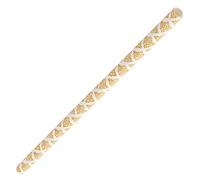 Paper Filigree Gold Cocktail Straw 5.5" (14cm)