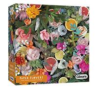 Paper Flowers 1000 Piece Jigsaw Puzzle | Sustainable Puzzle for Adults | Premium 100% Recycled Board | Great Gift for Adults | Gibsons Games