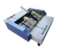 Paper Folding Machine - A3 A4 Automatic Binding Machine with Saddle Stitch and Flat-Clinch, 5 Nail Positions for Card Folder and Color Pages