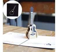 Paper For Cards Guitar Greeting With Envelope Postcards For Birthday Celebration Invitation Music Lover Greeting Assorted Envelopes All Occasion Assortment Box Unique Tabbed