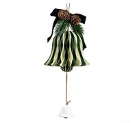 Paper Hanging Decorations for Honeycomb Ornaments with Bell and Paper Balls, Suitable for Christmas, Holiday Parties, Weddings and Seasonal Events (011)
