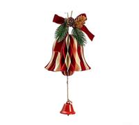 Paper Hanging Decorations for Honeycomb Ornaments with Bell and Paper Balls, Suitable for Christmas, Holiday Parties, Weddings and Seasonal Events (013)