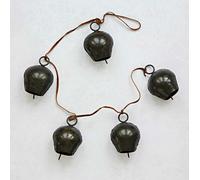 Paper High Black Iron Cow Bell Hanging - Metal
