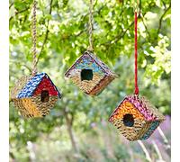 Paper High Diamond Recycled Cotton Birdhouse - Jute - S/M