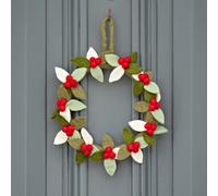 Paper High Felt Berry Christmas Wreath Paper High Multicolor