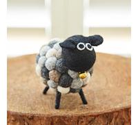 Paper High Felt Sheep Ornament - Cute Home Décor - New Home Gift - Quirky Gifting - Multicoloured, Grey and White Colour Options (Grey)