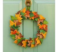 Paper High Felt Woodland Autumn Wreath Paper High Multicolor
