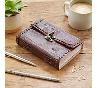 Paper High Indra Medium Embossed & Stitched Leather Journal