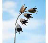 Paper High Metal Bluebell Garden Stake in Bronze Paper High Bronze