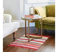 Paper High Multicoloured Recycled Rag Rug - Small