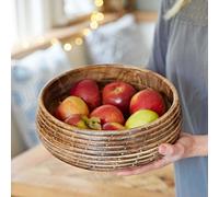 Paper High Natural Carved Mango Wood Bowl Paper High Natural