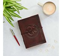Paper High Ohm Leather Journal in Brown Paper High Brown